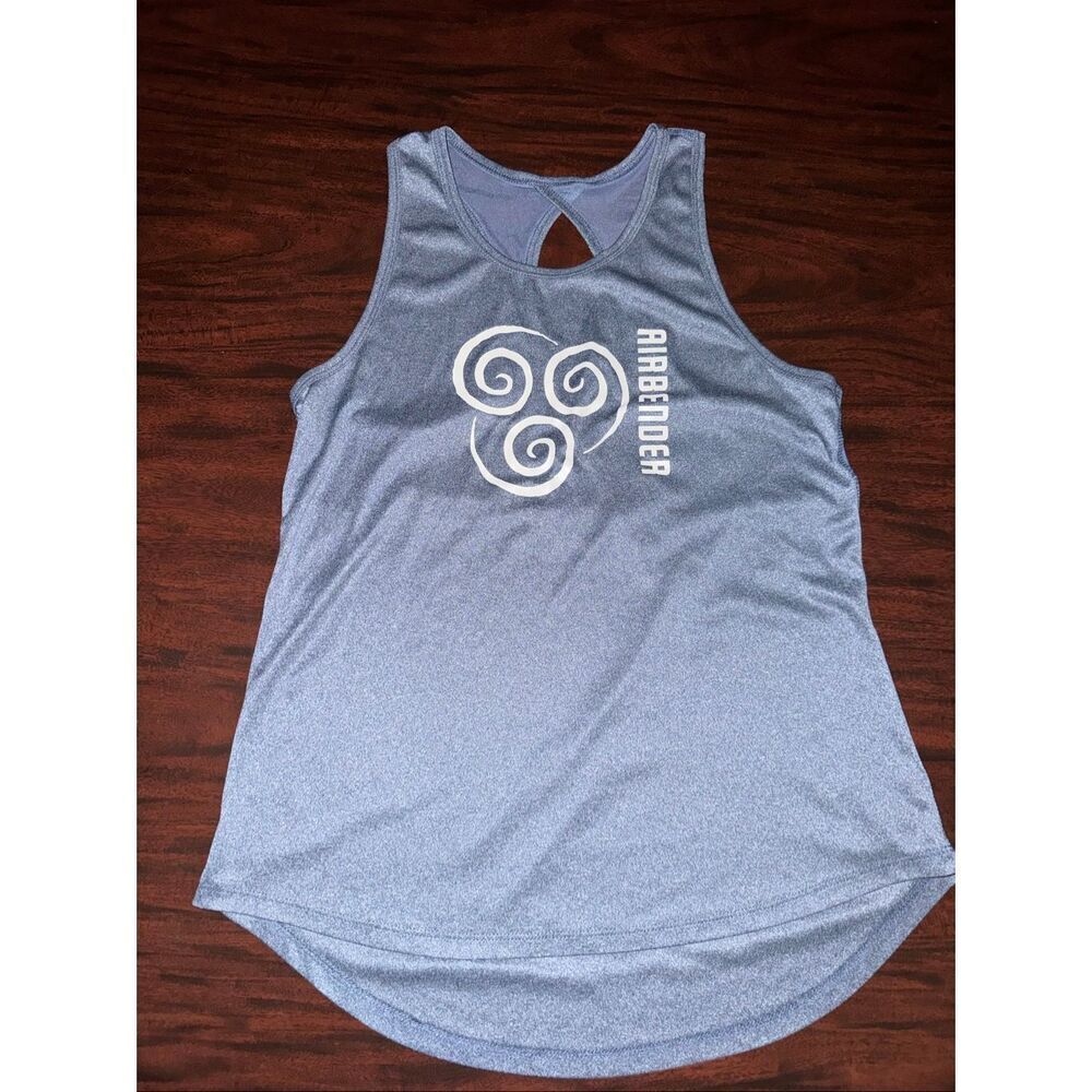 The Last Airbender Air Nomads Navy Active Tank Top Size Medium- Box Lunch